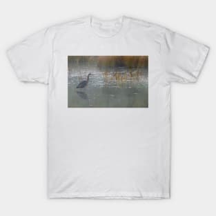 Heron There - Great Blue Heron, Algonquin Park, Canada T-Shirt